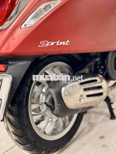 Piaggio Vespa Sprint 125 ABS iGet 2018 Đỏ nhám