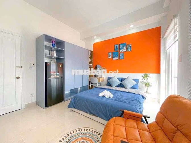 Cho thuê studio full nội thất có cho nuôi thú cưng tại Dương Bá Trạc