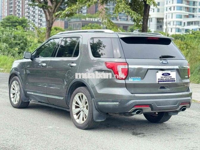 Ford Explorer 2.3 EcoBoost 2019 Xám 7 chỗ 6 vạn km