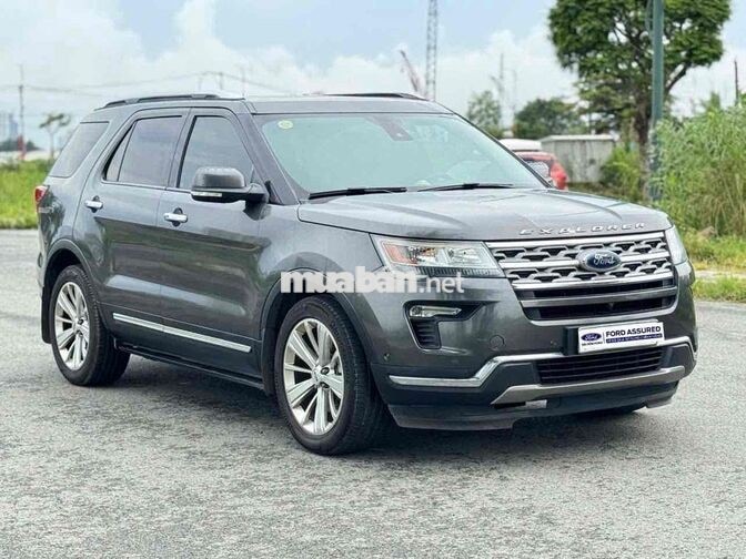Ford Explorer 2.3 EcoBoost 2019 Xám 7 chỗ 6 vạn km