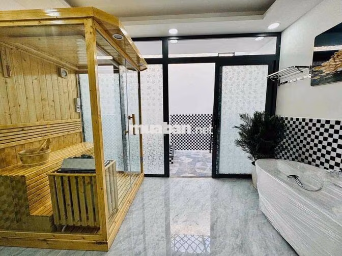 NHÀ MỚI XÂY 5 TẦNG-THANG MÁY 450KG-FULL NỘI THẤT CAO CẤP-QUANG TRUNG