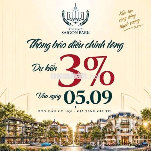  SAIGON PARK - CĂN AS66-46 GIÁ CỰC TỐT 