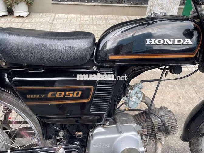 Honda CD50 50cc Đen bs79 gtdđ