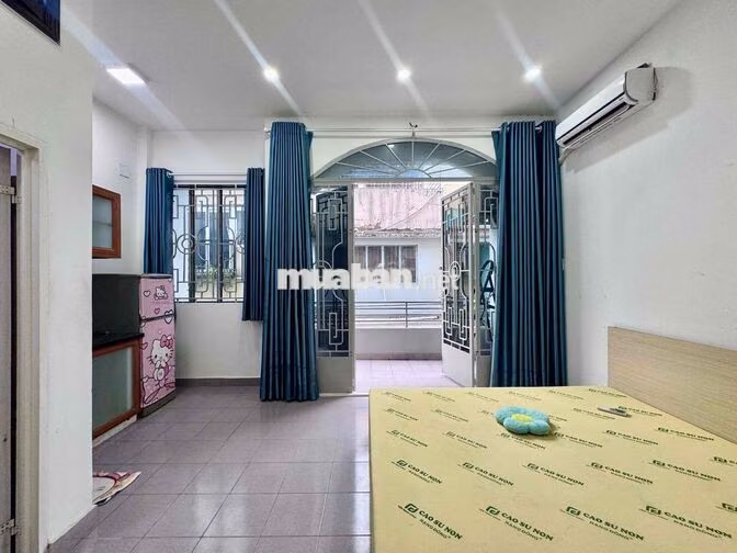 Cho Thuê Studio Balcon 2ng1xe_25m2 Ngay Nguyễn Đình Chiểu Bàn Cờ Q3