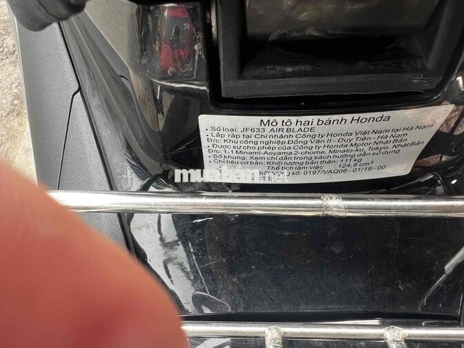 Honda Air Blade 125 2022 Smartkey Đen