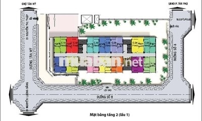 Cho thuê căn hộ cc RES  3 ngay chợ Tân Mỹ Q.7 giá 10.5tr/tháng 2pn