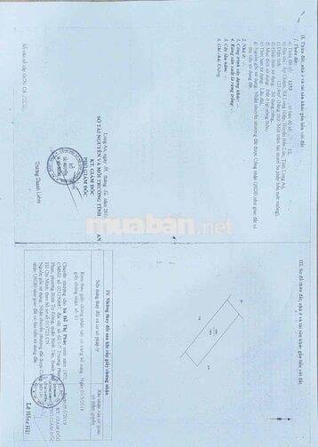 Bán đất ở kèm nhà cấp 4 - Bến Lức, Long An cũ