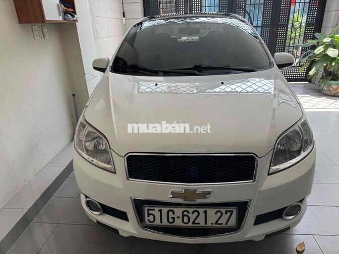 Chevrolet AVEO 2018 Số sàn Trắng Nệm da