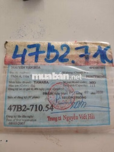 Yamaha Mio Ultimo Đỏ