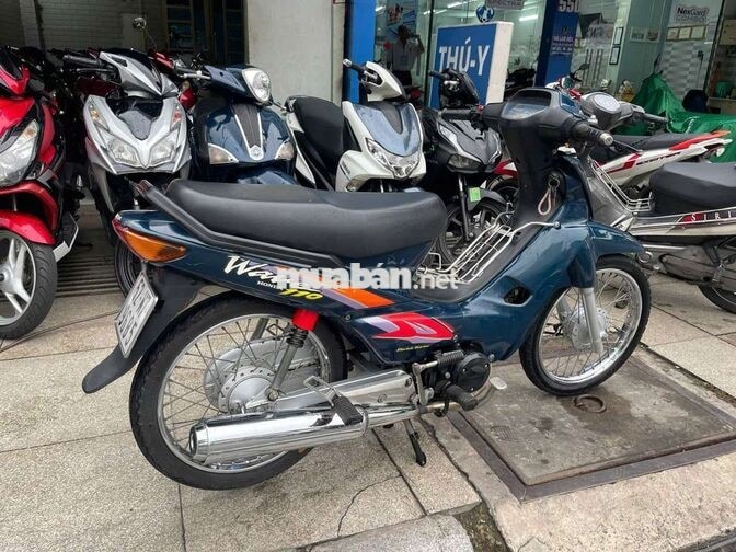 Honda Wave Alpha 2002 Xanh Xe số