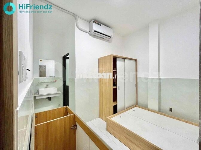 STUDIO FULL NỘI THẤT QUA Q1 CHỈ 1 CÂY CẦU SÁT QUẬN 5 SƯ PHẠM UEH