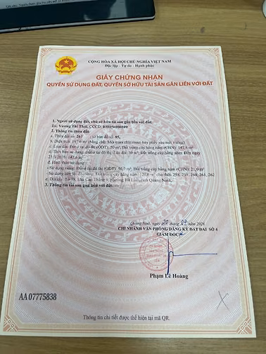 Chính chủ cần bán gấp ô đất trung tâm Cao Thắng, Hạ Long, Quảng Ninh