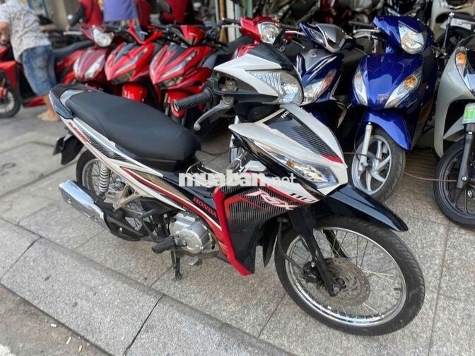 Honda Wave RSX 2012 Đen Trắng Đỏ