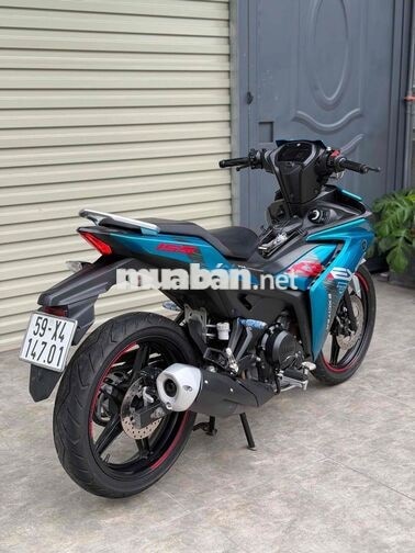 Yamaha Exciter 155 VVA 2022 Xanh Bạc Đen