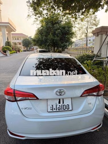 Toyota Vios G 2021 Trắng ngọc trai 50000 km