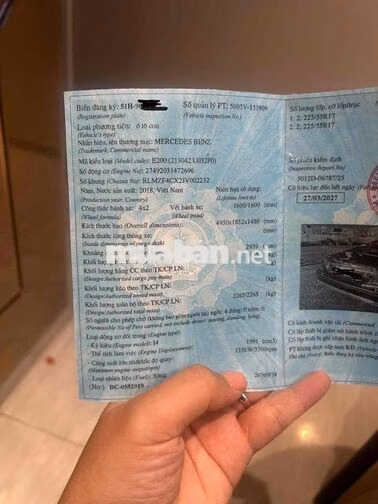 Mercedes-Benz E200 2018 Đen 48246 km