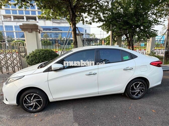 Toyota Vios G 2021 Trắng ngọc trai 50000 km