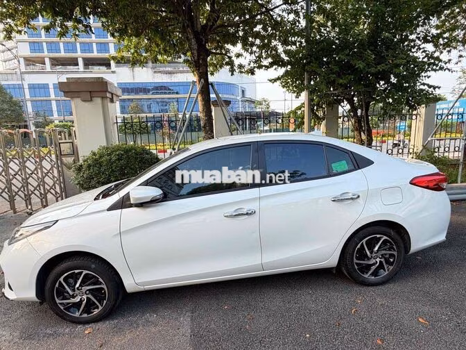 Toyota Vios G 2021 Trắng ngọc trai 50000 km