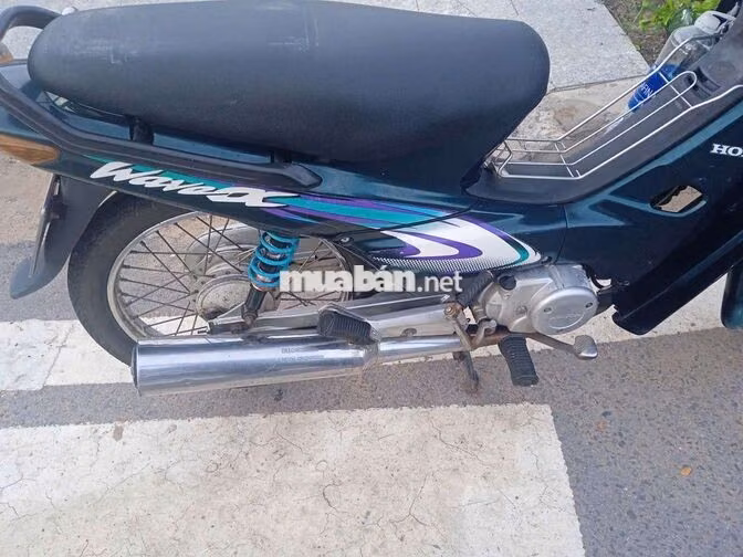 Honda Wave Anpha Xanh đen Chính hãng