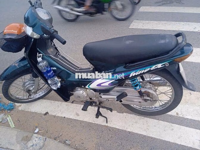 Honda Wave Anpha Xanh đen Chính hãng