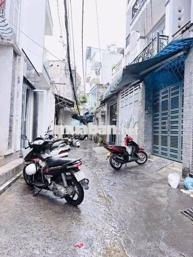 NHÀ HẺM Ô TÔ, 4 TẦNG, SÁT MẶT TIỀN DƯƠNG BÁ TRẠC P1