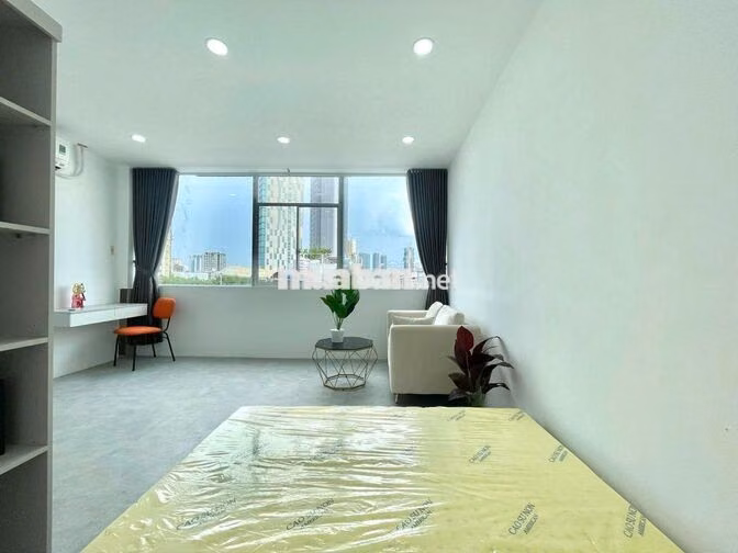 ⚡CĂN HOT⚡Studio 45m² – Tách bếp, ban công, full NT, mg riêng gần Q1