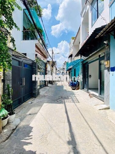 Nhà mới xây đẹp hẻm xe hơi thông Phan Huy ích 5x10m 3 lầu