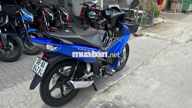 Wave i 125 thái 2025 Xanh đen ( hỗ trợ góp )