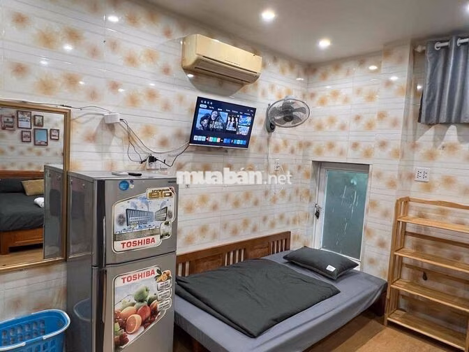 phòng cho thuê full nội thất giờ giấc tự do trung tâm Cần Thơ