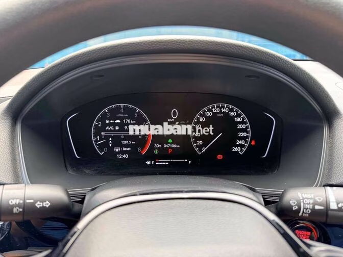 Honda Civic G 2022 Xám Thái Lan 47k km