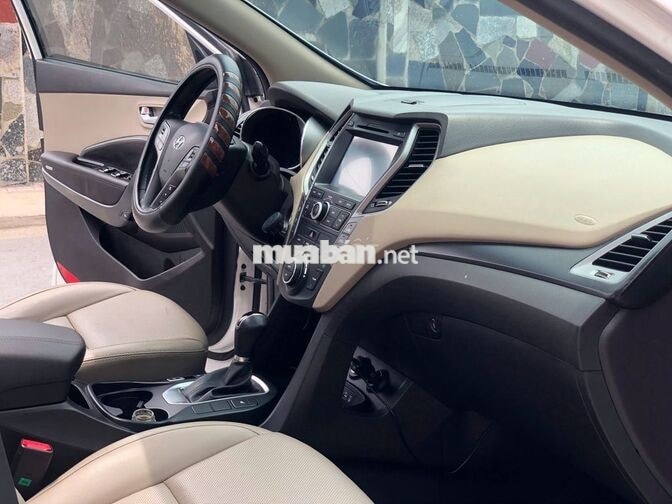 Hyundai Santafe 2017 Trắng Tự động 77.000 km