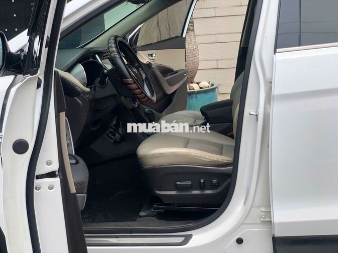 Hyundai Santafe 2017 Trắng Tự động 77.000 km