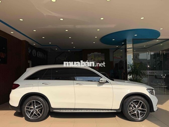 Mercedes GLC 300 2017 Trắng/Nâu xe đi 1 Chủ 🔥