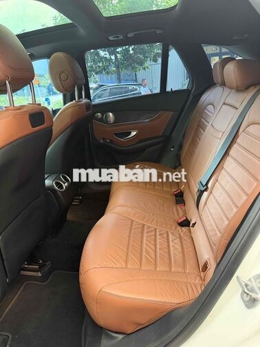 Mercedes GLC 300 2017 Trắng/Nâu xe đi 1 Chủ 🔥