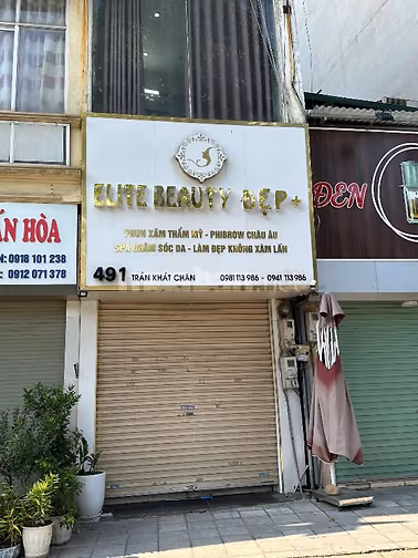 Cho thuê nhà mặt phố 491 Trần Khát Chân, 2 tầng riêng biệt