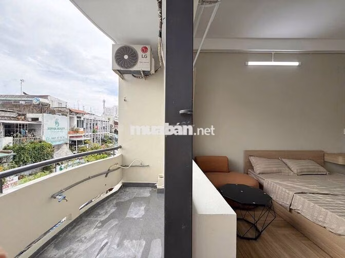 🔥 CĂN ĐẸP 🔥 1PN 43m² ban công – Full NT xịn, máy giặt riêng, Lê Văn Sỹ