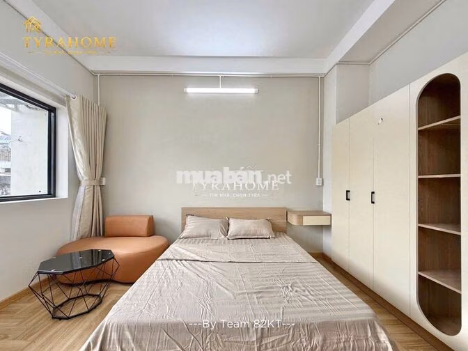 🔥 CĂN ĐẸP 🔥 1PN 43m² ban công – Full NT xịn, máy giặt riêng, Lê Văn Sỹ