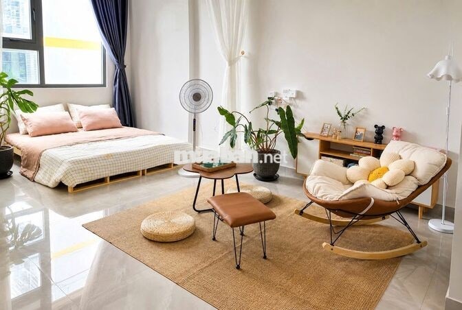 Căn hộ Studio FULL nội thất SIÊU CHILL - Thuê ngắn hạn/Dài hạn