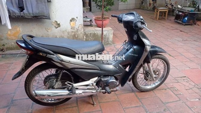 Honda Wave S 2013 Đen-Xám