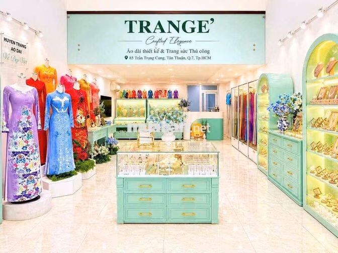 MẶT BẰNG KINH DOANH 55M2 MẶT TIỀN ĐƯỜNG TRẦN TRỌNG CUNG QUẬN 7