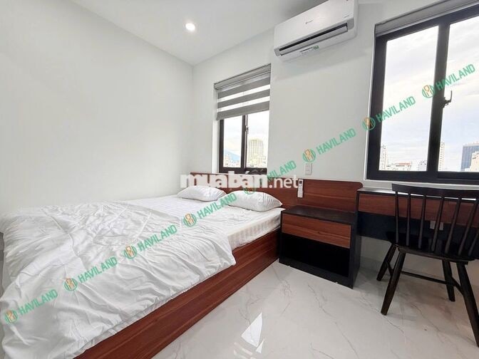 CĂN HỘ 1PN MỚI FULL NỘI THẤT CỬA SỔ LỚN CÓ BAN CÔNG - SƠN TRÀ