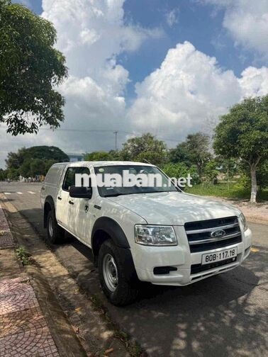 Ford Ranger XLT 2008 Số sàn Trắng