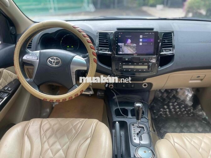fortuner 2.7V máy xăng số tự động có giao lưu xe