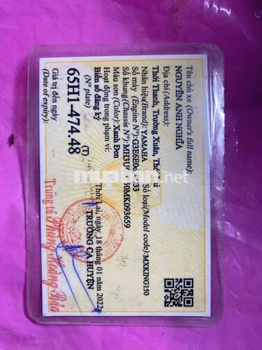 Yamaha MX King 2022 Xanh đen