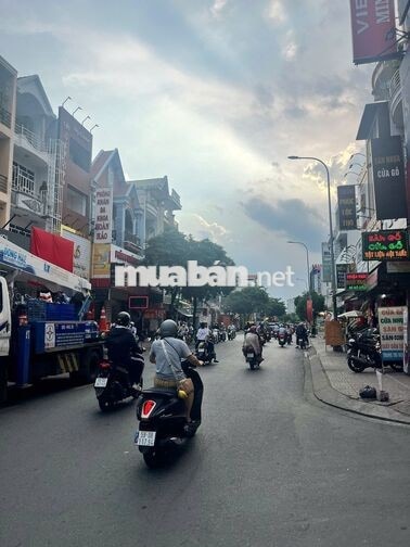 CHO THUÊ TOÀ NHÀ MẶT TIỀN ĐƯỜNG LÊ TUẤN MẬU 12X18M 5L CÓ HẦM CÓ TM