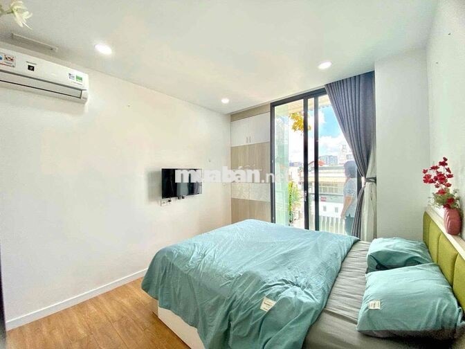 CHO THUÊ CĂN HỘ BAN CÔNG TẠI LÊ VĂN SỸ Q3 GẦN UEH, ĐHSG, DINH ĐỘC LẬP