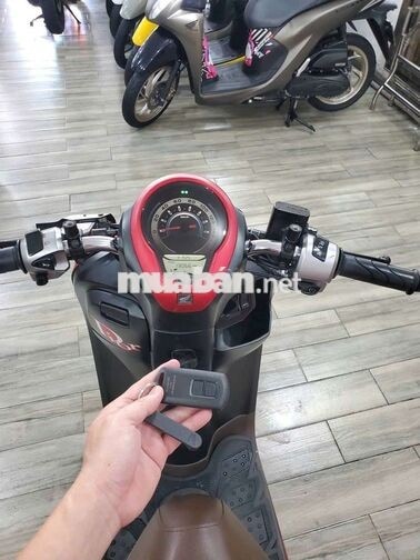 Honda Scoopy 2023 Đỏ nhám INDO Khóa thông minh
