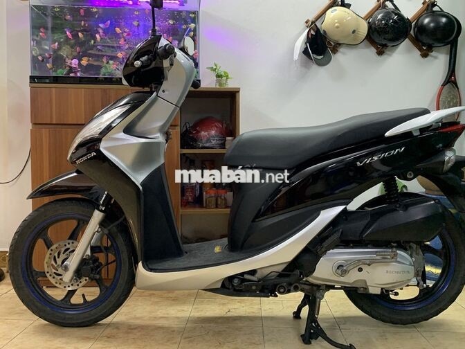 Honda Vision FI 2012 Đen Bạc