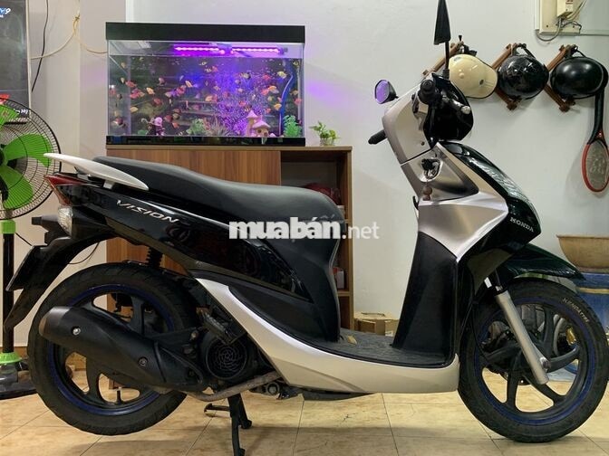 Honda Vision FI 2012 Đen Bạc