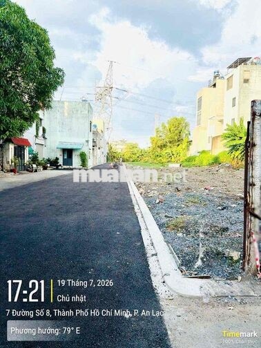 🌺🌺Cần bán 2 nền đất liền nhau - KDC Nam Long - phường An lạc  💰💰Giá bá